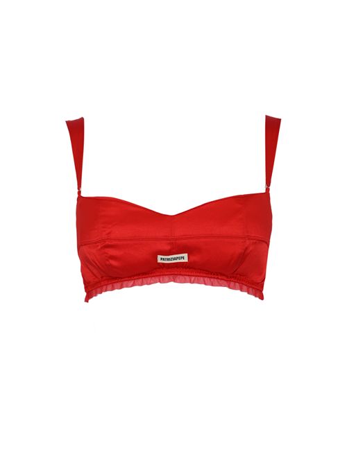 Reggiseno in raso di seta Patrizia Pepe | 8I0182 A702R880